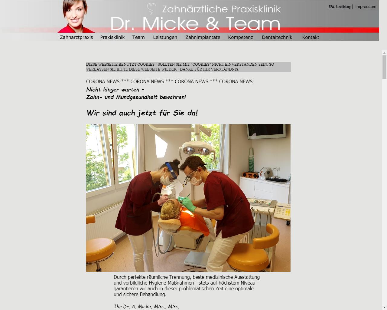 Herr Dr. Albert Micke