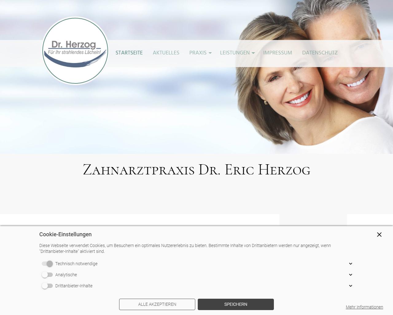 Dr. Eric, <br>Zahnarzt  Herzog