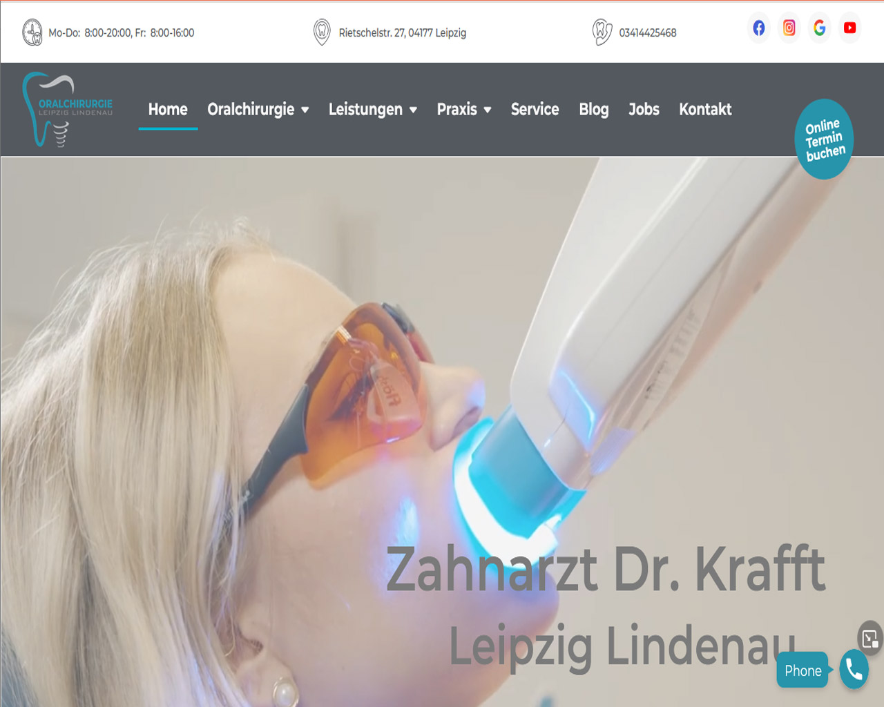 Oralchirurgie Leipzig Lindenau <br> Dr. Elisa Krafft