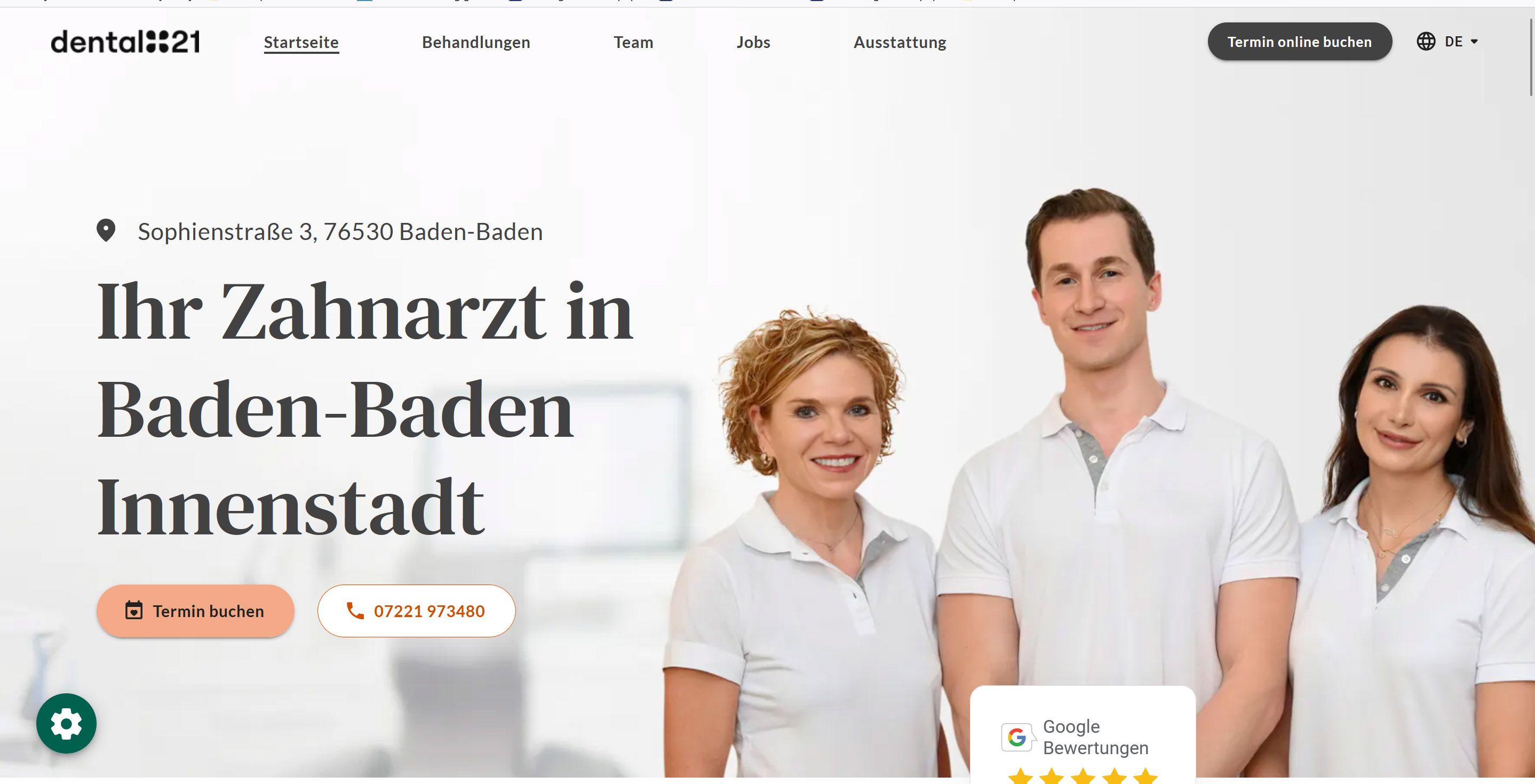 Dental21 Baden-Baden <br> Dr. Alexander Zinke