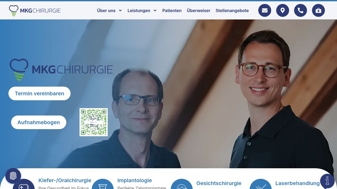 Startseite der Internetseite von Herr Dr. Hansgeorg Siebert