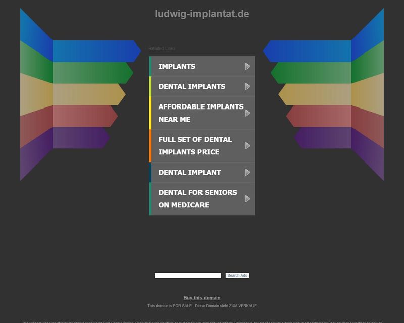 Startseite der Internetseite von Herr Dr. Manfred Ludwig