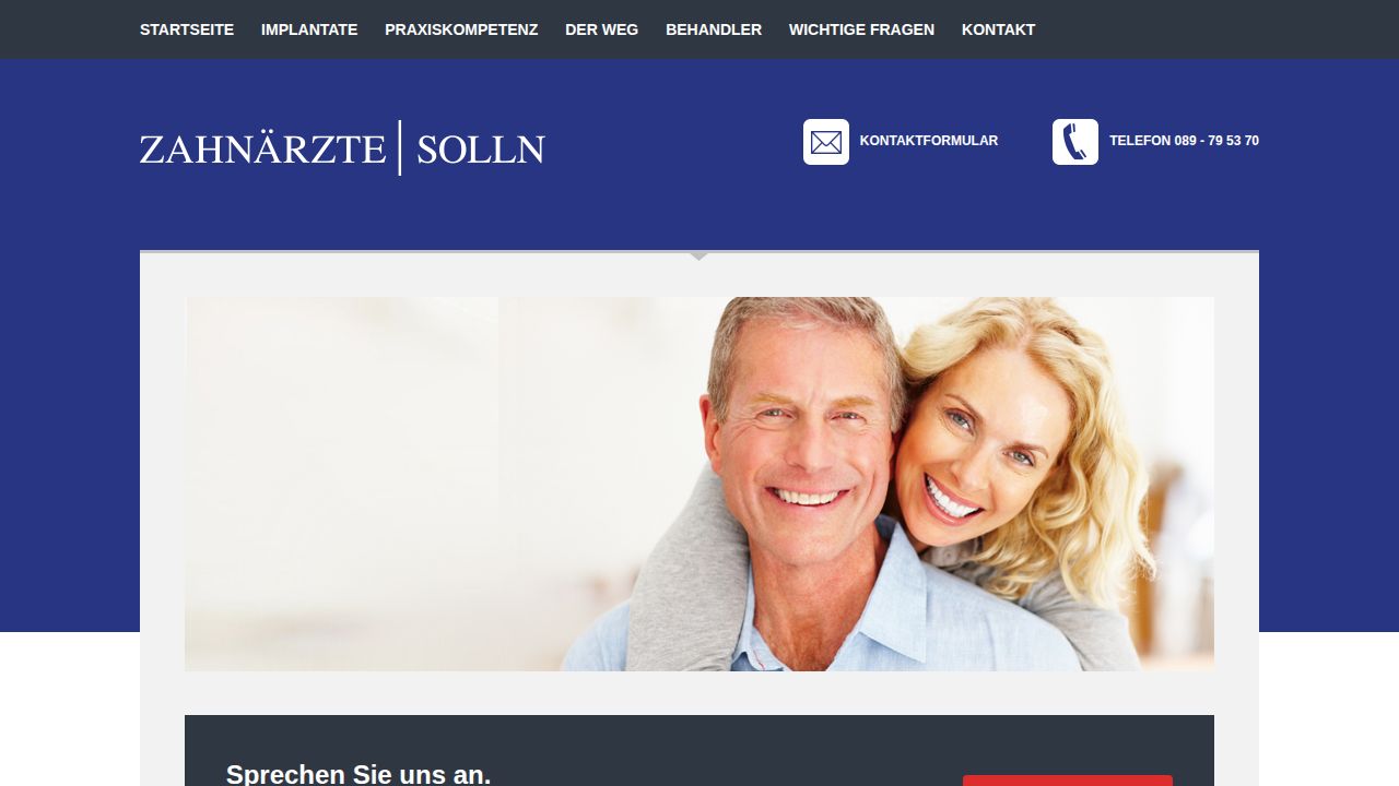 Startseite der Internetseite von Herr Alexander May