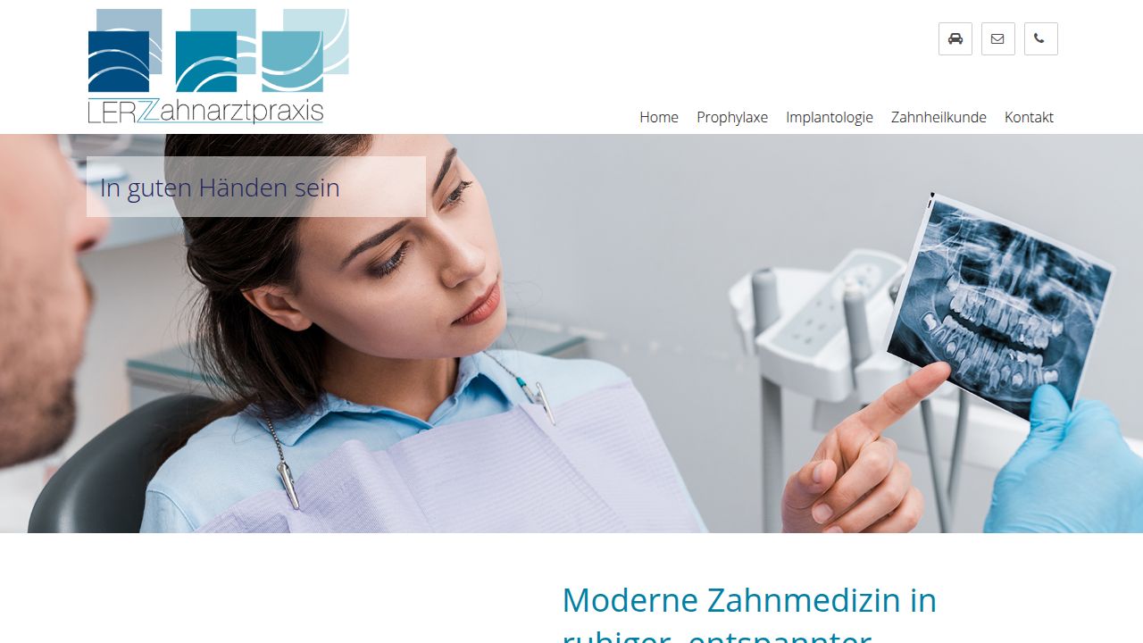 Startseite der Internetseite von Herr Dr. Rainer-Maria Dr. Deppe